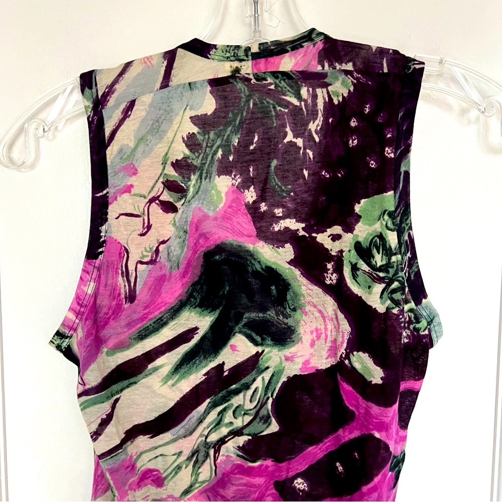 Marni Abstract Print Tank Top - Picture 6 of 8